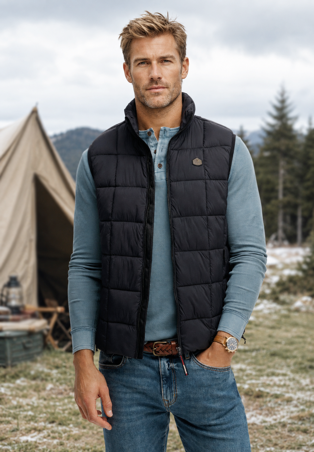 Box Quilt Fuji Lite Gilet