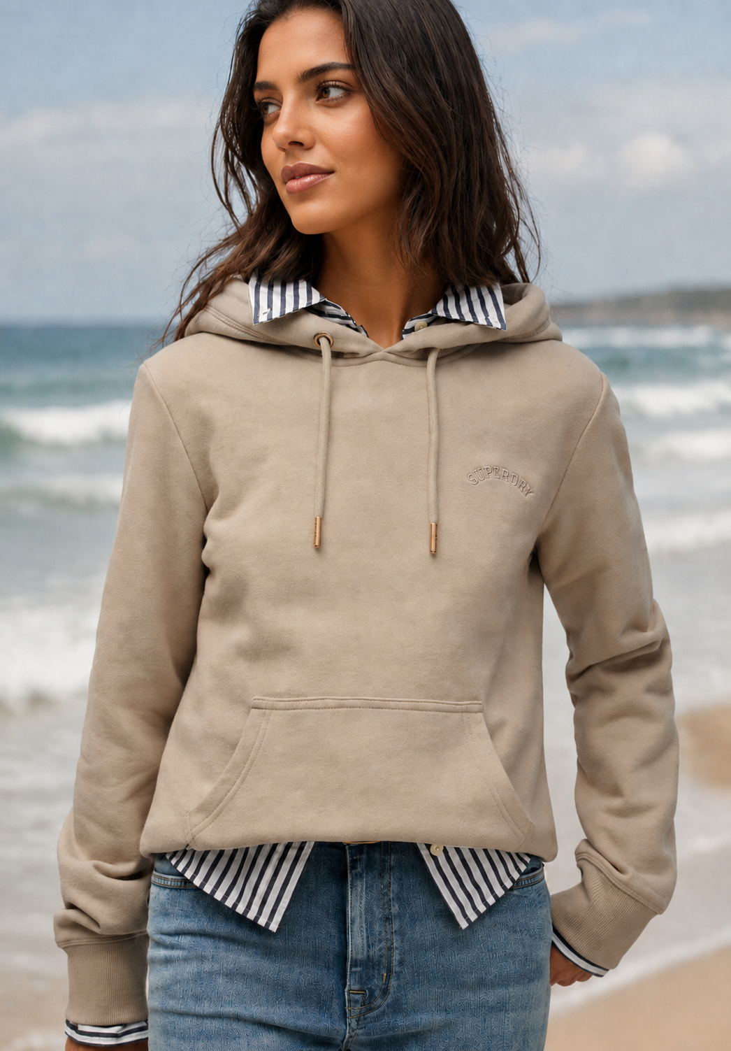 Essential Logo Emb Hood Hb