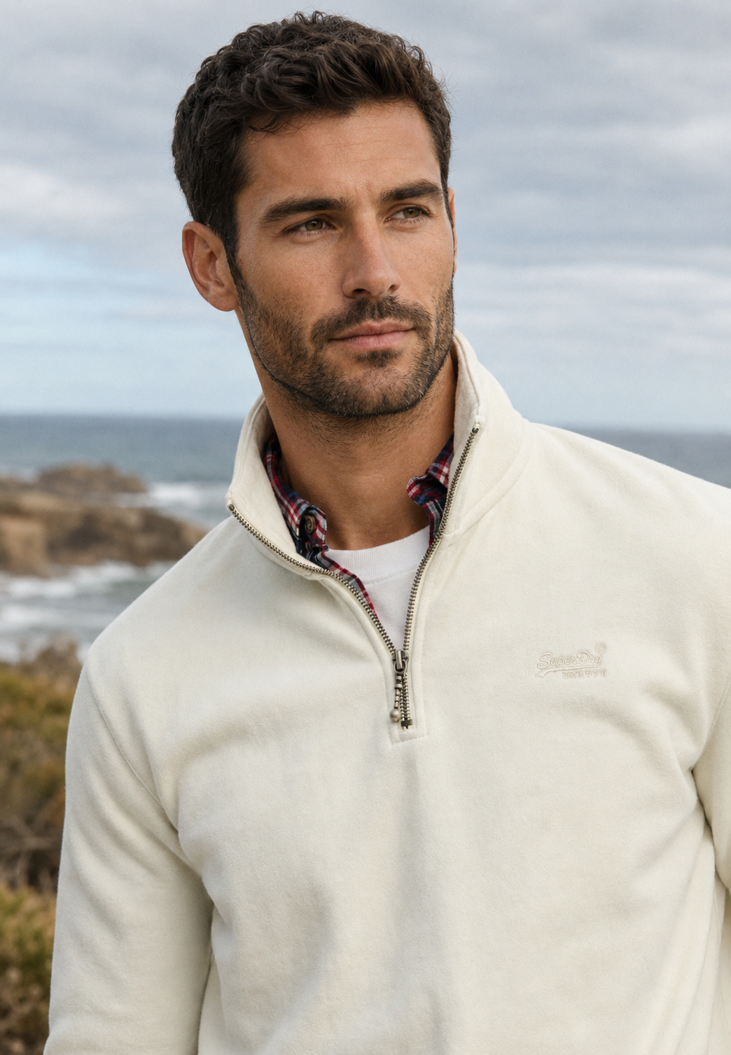 Essential Logo Half Zip