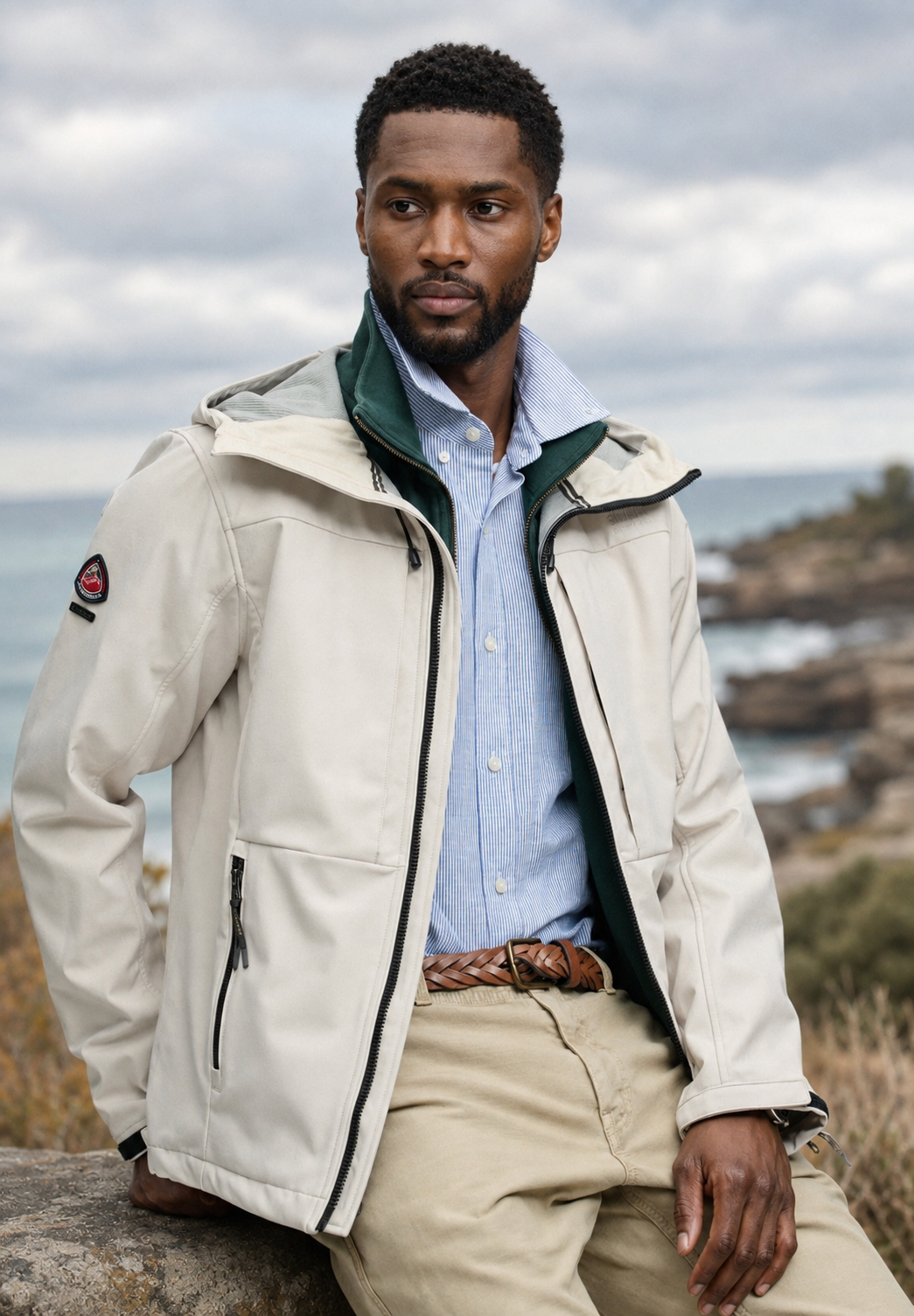 Hooded Softshell Trekker Jkt