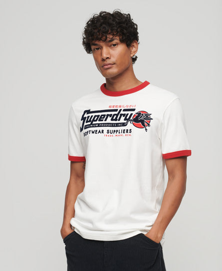 Core Logo American Classic Ringer T-Shirt