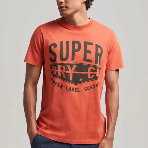 Organic Cotton Vintage Copper Label T-Shirt