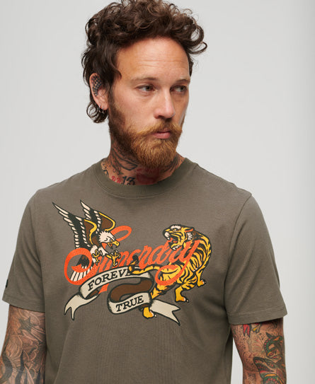 Tattoo Script Graphic T Shirt (5)