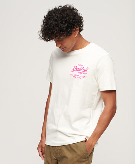 Neon Vintage Logo T-Shirt