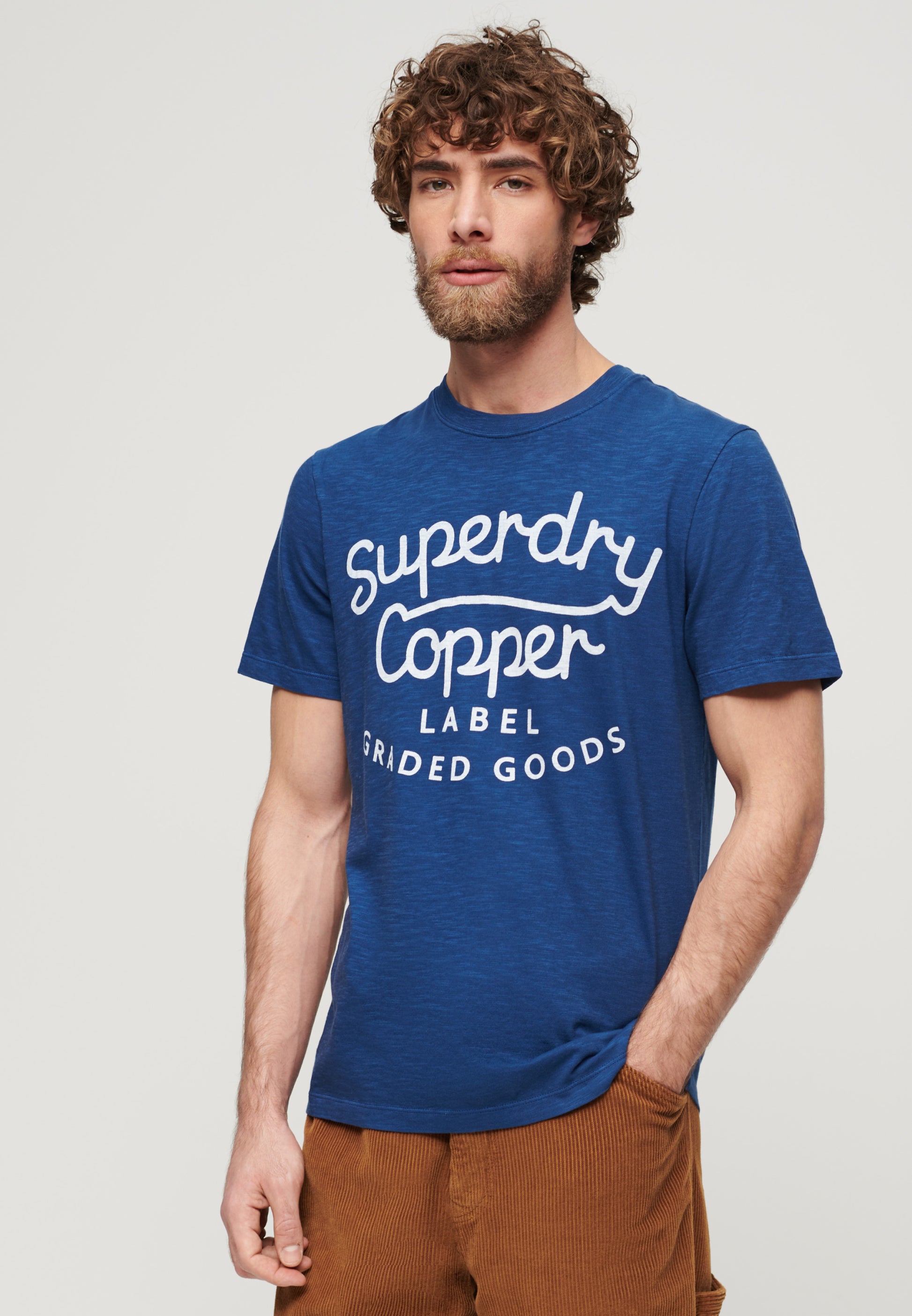 Copper Label Script T-Shirt & Copper Label Script T-Shirt & Copper Label Script T-Shirt