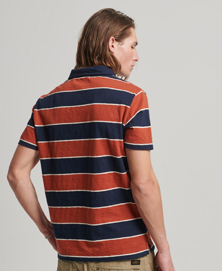 Jersey Stripe Polo Shirt (1)