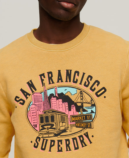 Vintage City Souvenir Crew Sweatshirt (1)