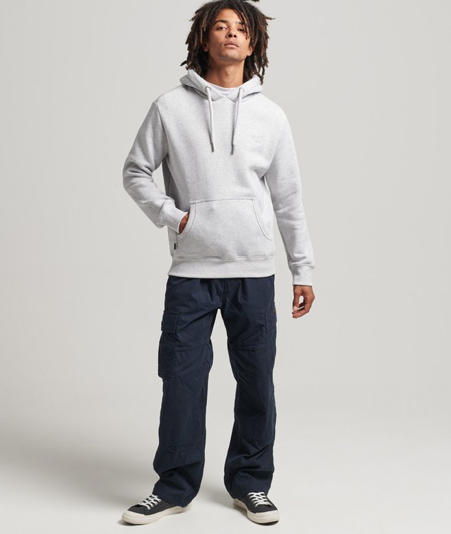 Organic Cotton Essential Logo Hoodie (1)