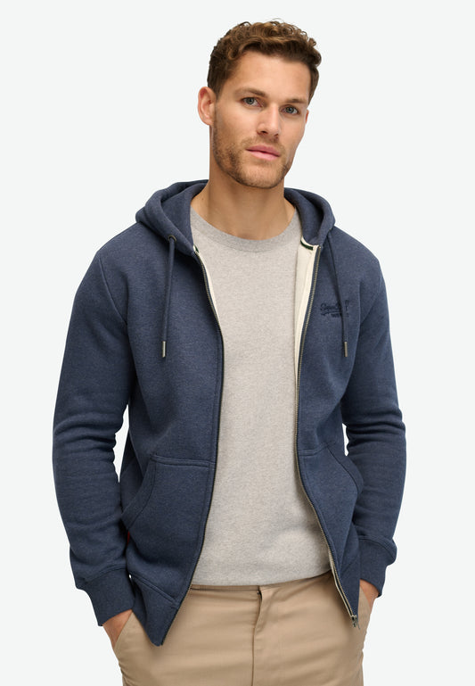 Essential Logo Zip Hoodie