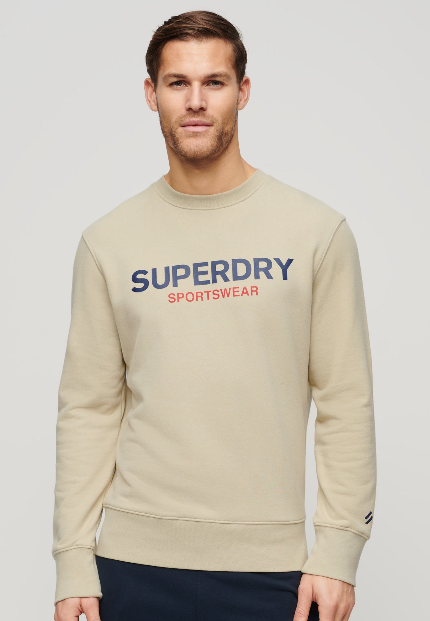 Sportswear Logo Loose Crew Sweatshirt