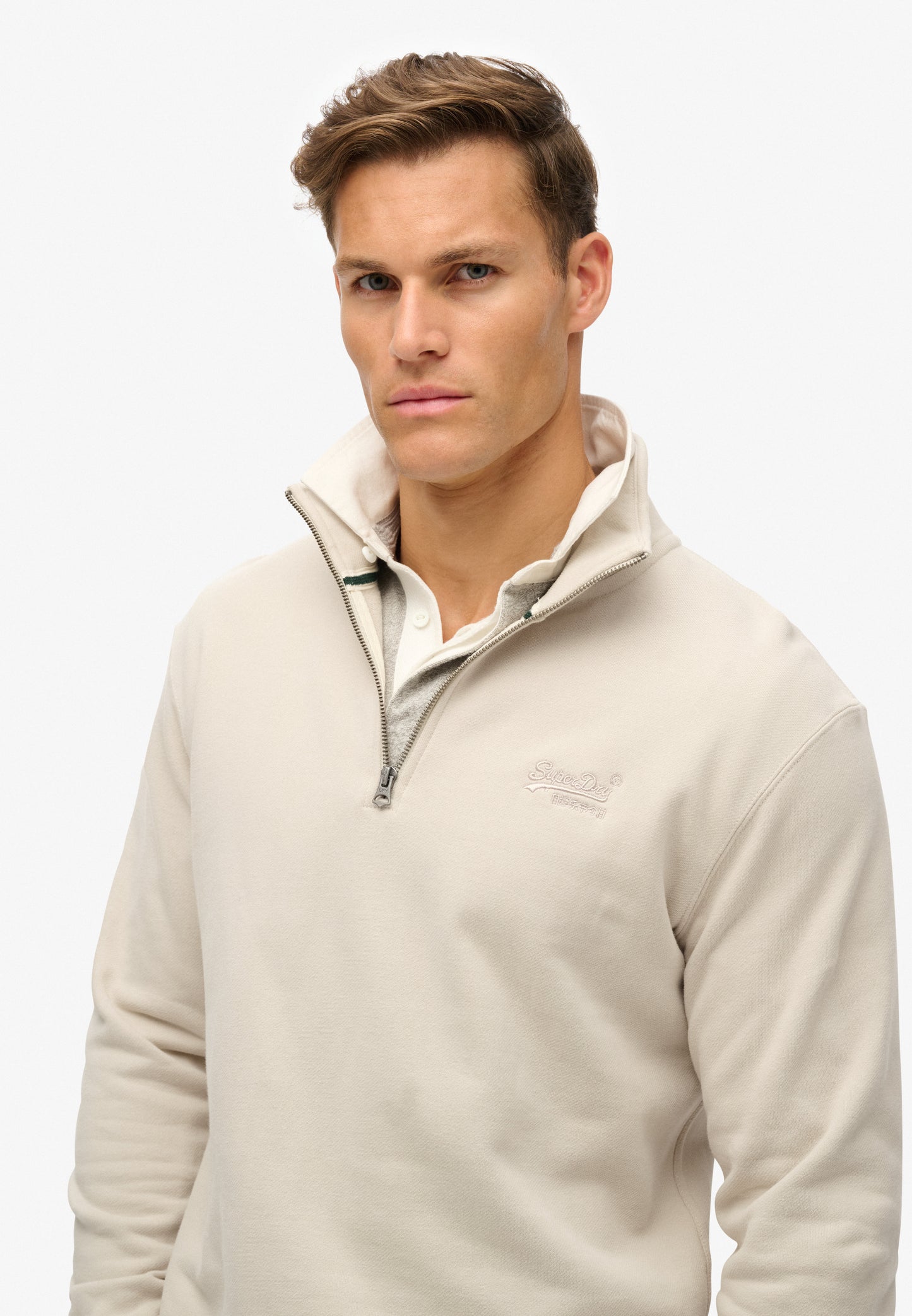 Essential Logo Henley (2)