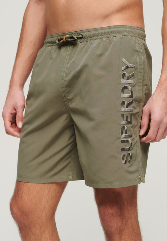 Premium Embroidered 17" Swim Shorts