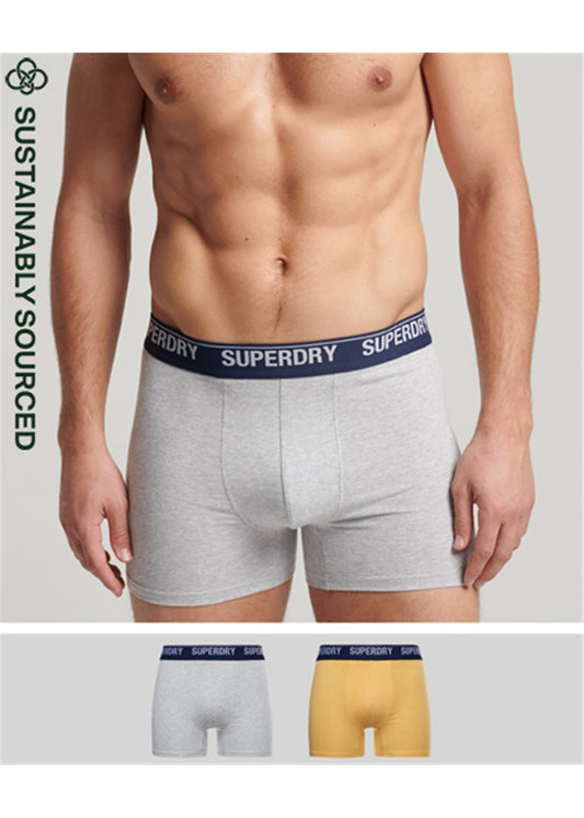 Organic Cotton Boxer Double Pack