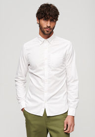 Organic Cotton Long Sleeve Oxford Shirt (5)