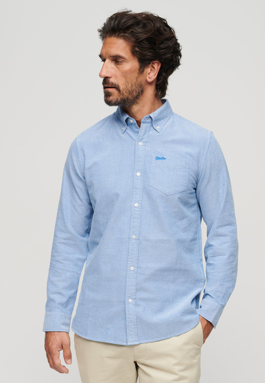 Organic Cotton Long Sleeve Oxford Shirt