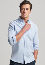 Organic Cotton Long Sleeve Oxford Shirt (5)