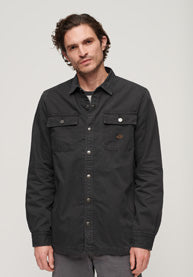 Organic Cotton Canvas Workwear Overshirt (5)