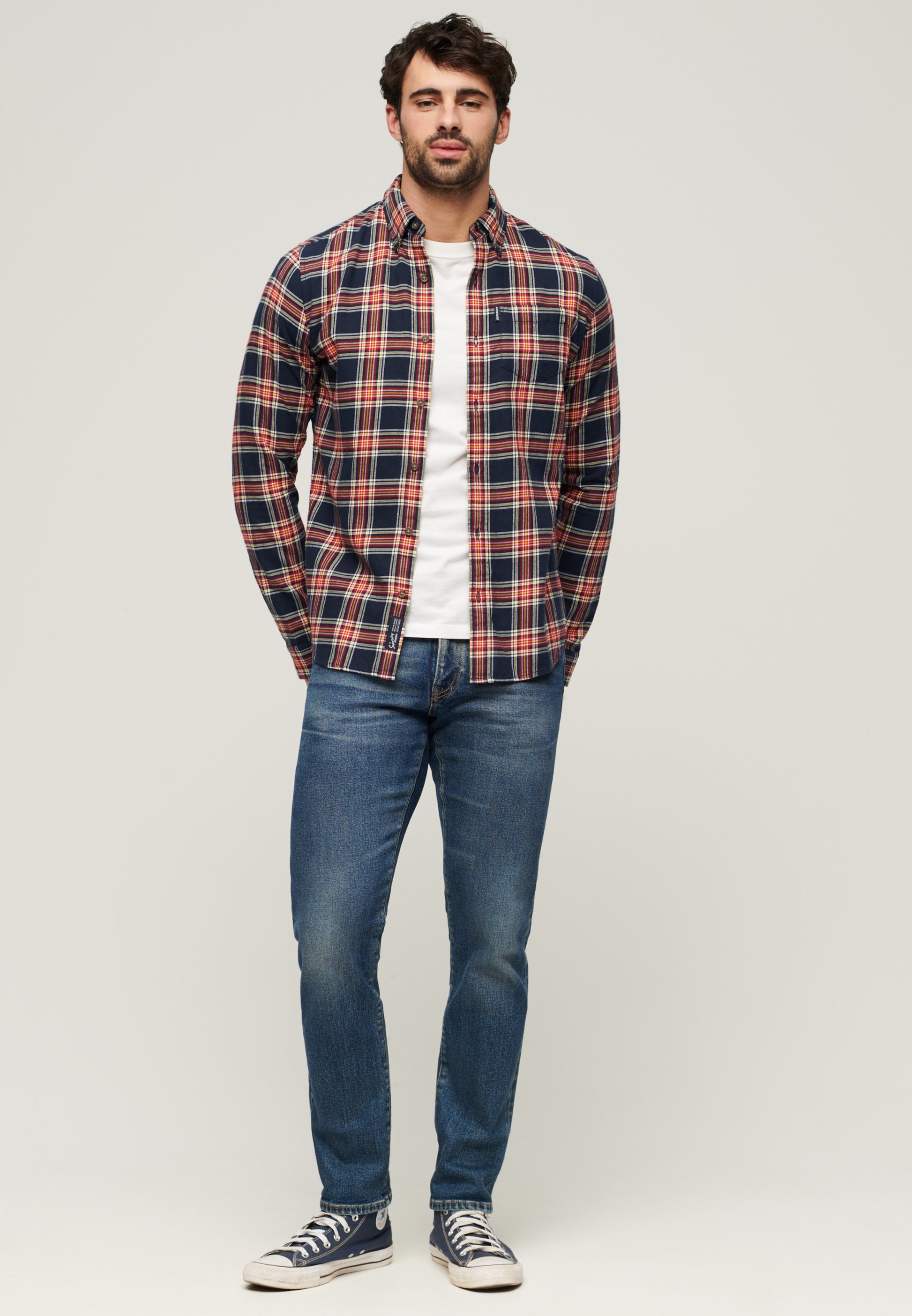 Organic Cotton Vintage Check Shirt