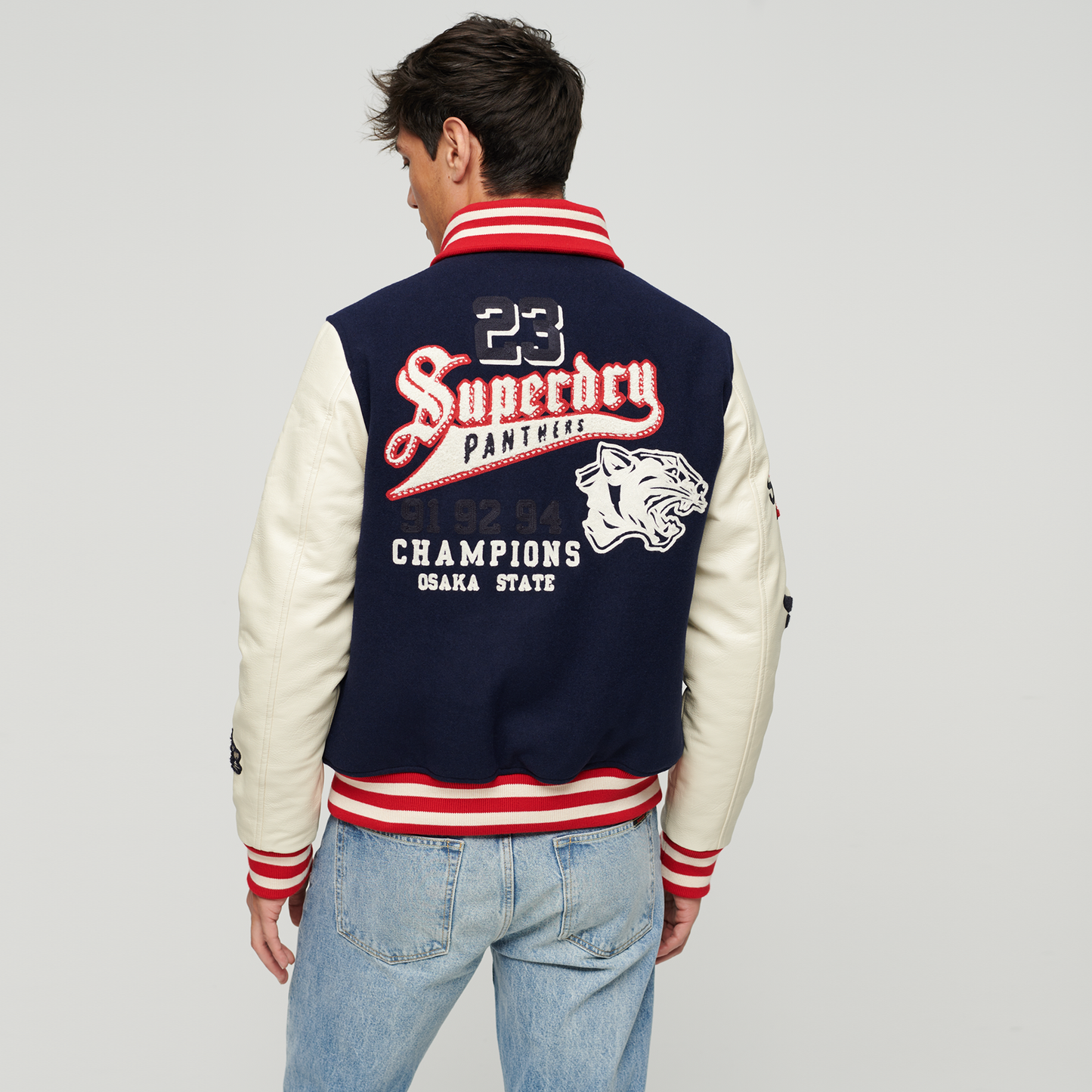 College Varsity Patched Bomber Jacket (1)