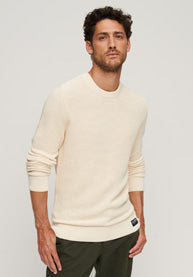 Textured Crew Knit Jumper