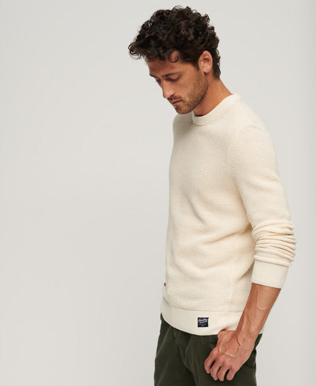 Textured Crew Knit Jumper (1)