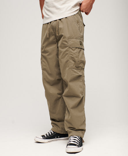 Organic Cotton Vintage Parachute Cargo Pants (1)