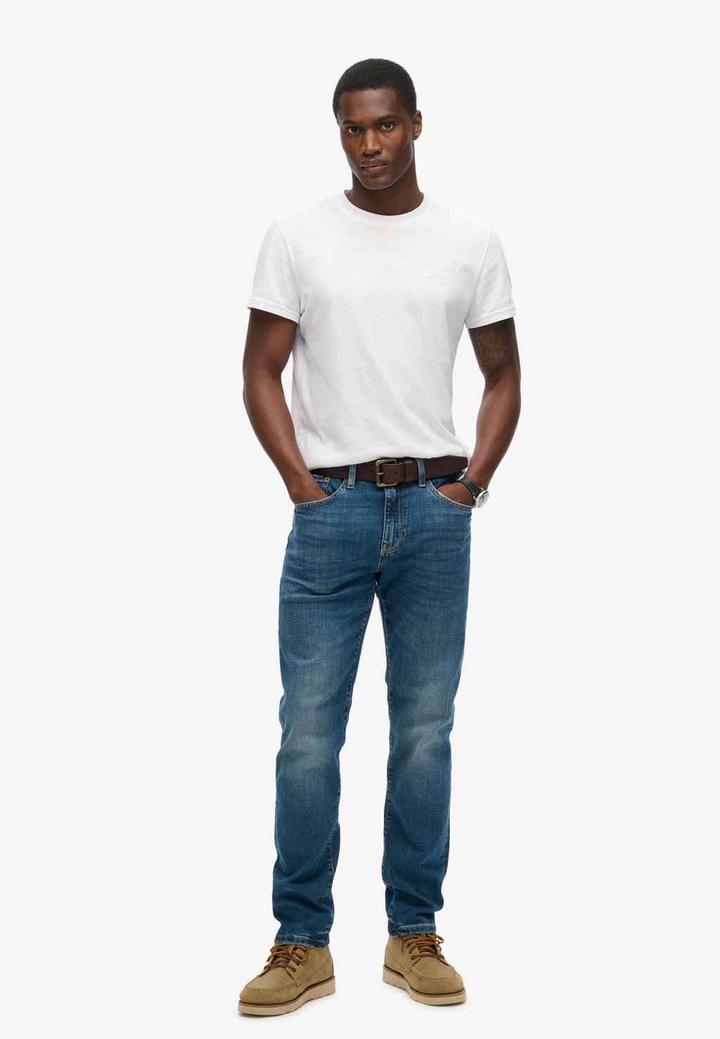 Vintage Slim Straight Jeans