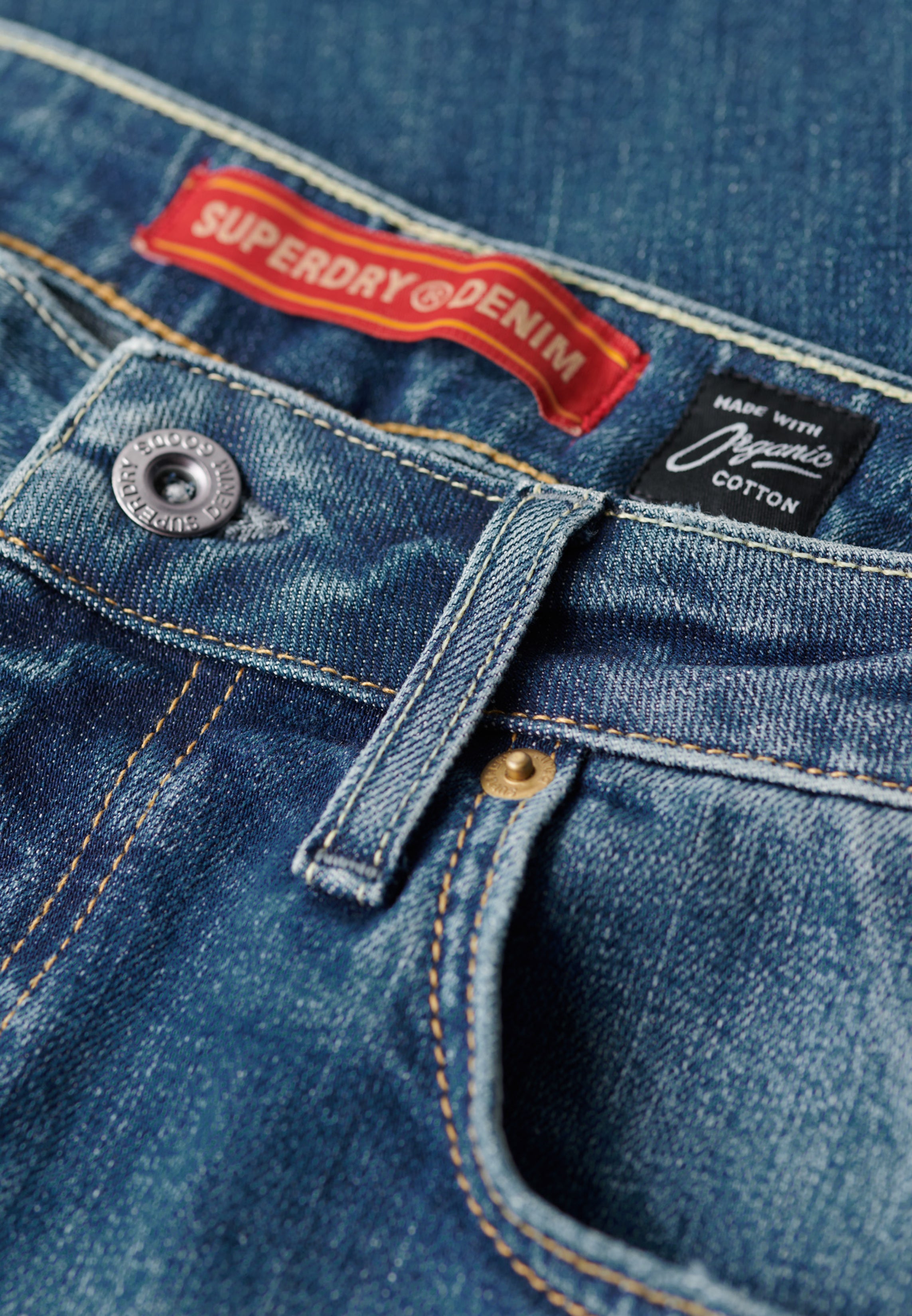 Vintage Slim Straight Jeans