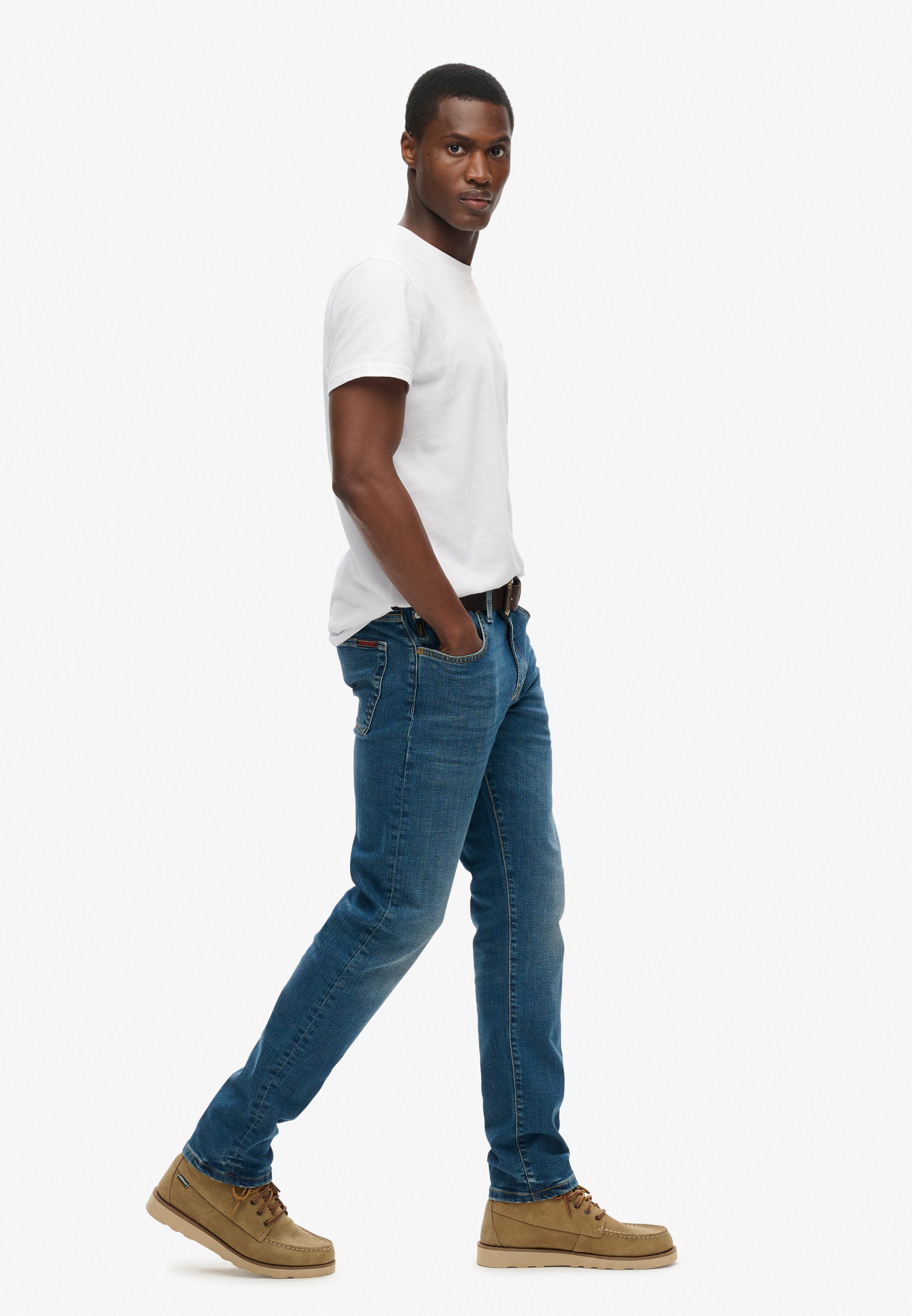 Vintage Slim Straight Jeans