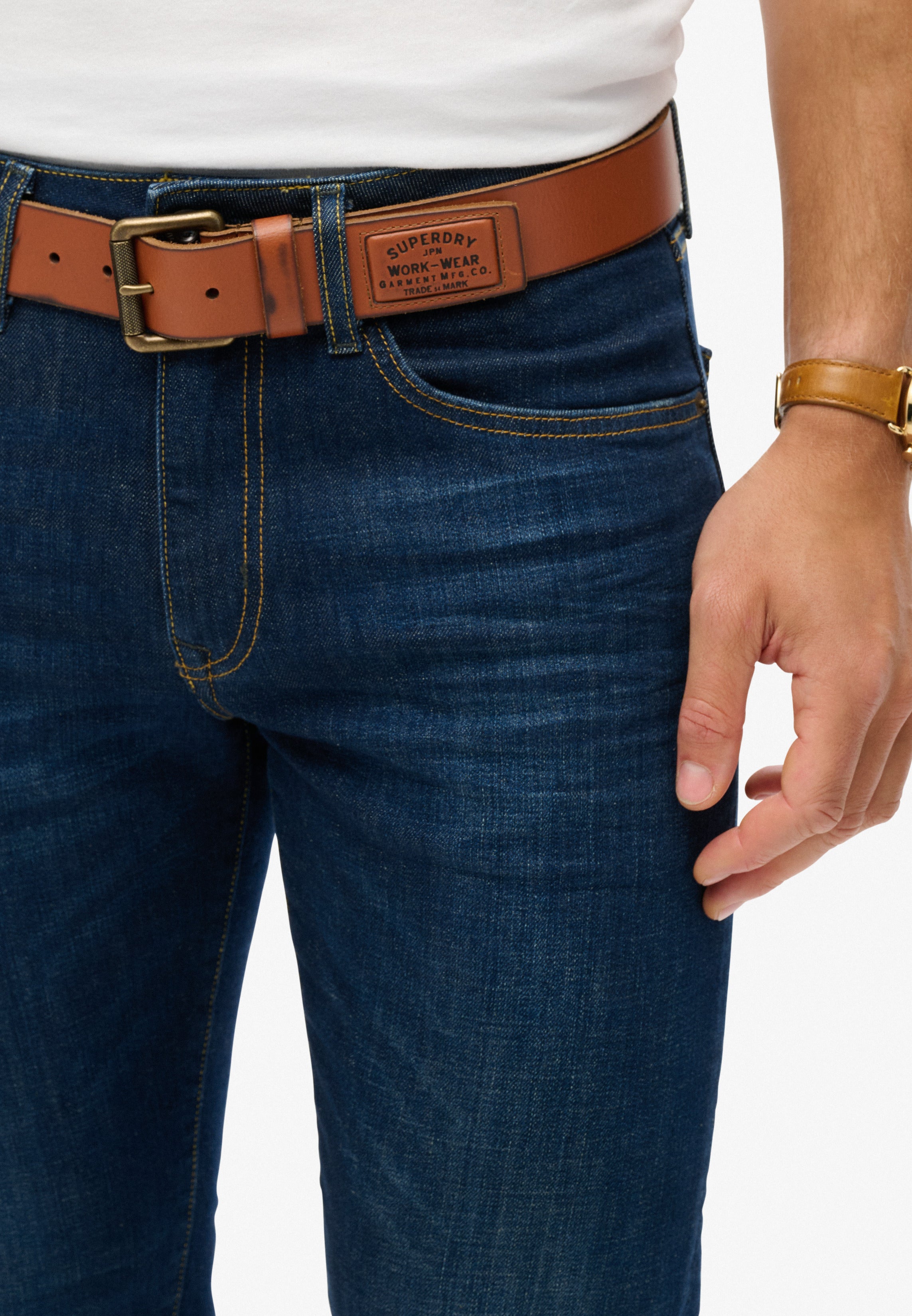 Vintage Slim Straight Jeans