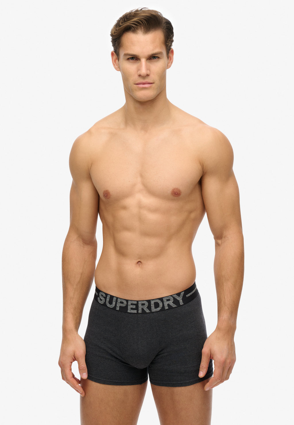 Boxer Triple Pack — Black Orange