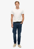 Vintage Slim Straight Jeans — Yokohama Dark Blue