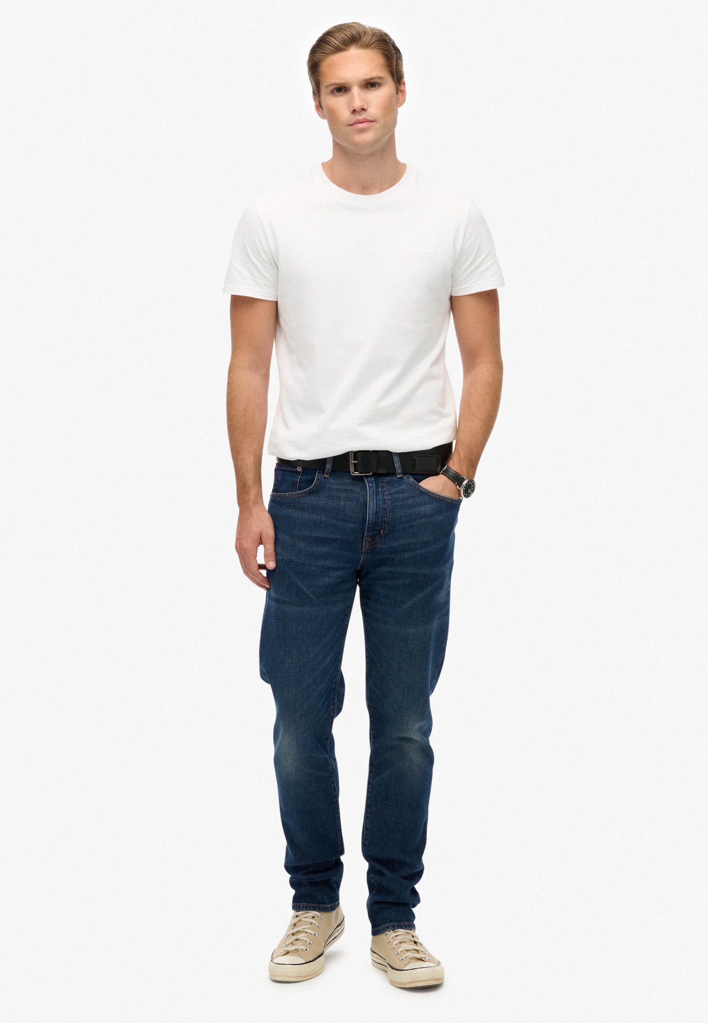 Vintage Slim Straight Jeans