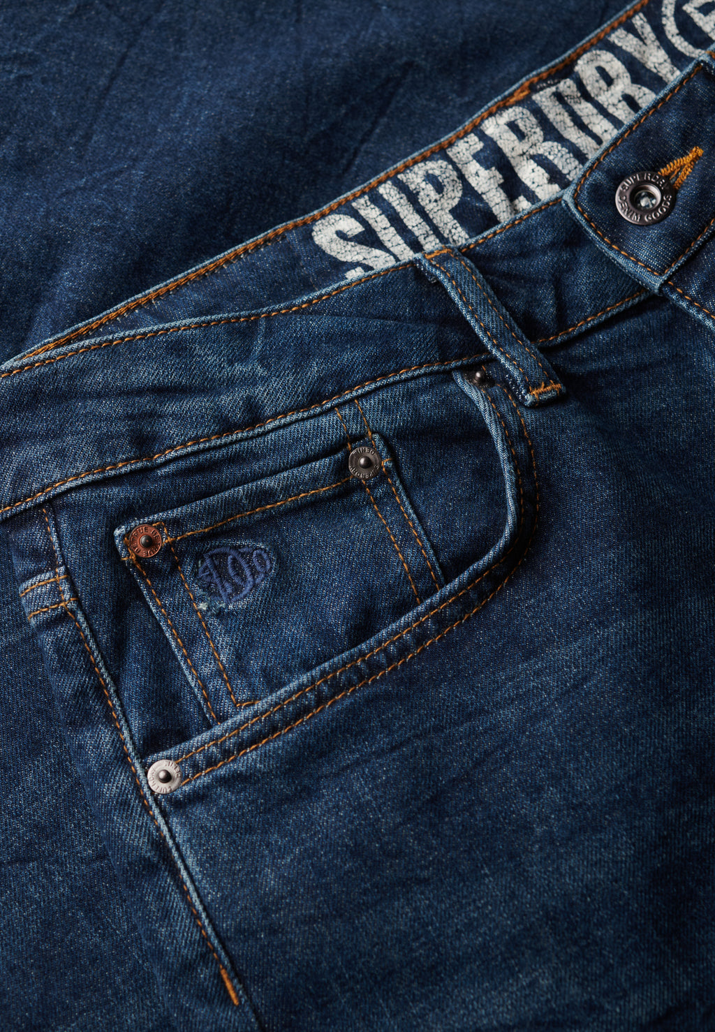 Vintage Slim Straight Jeans