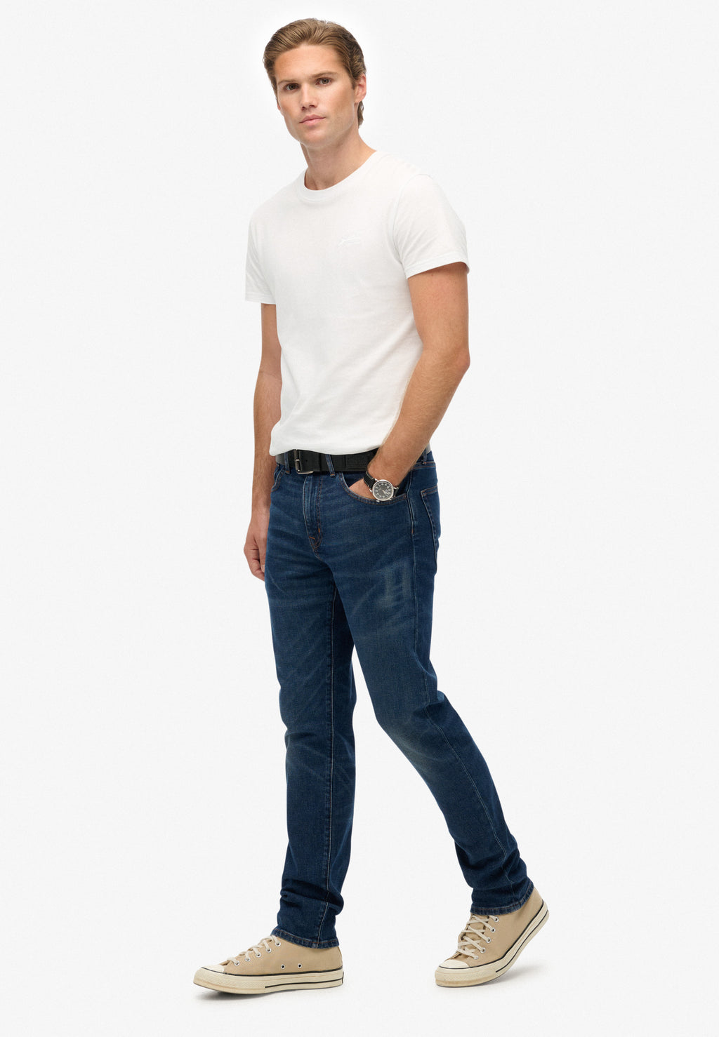 Vintage Slim Straight Jeans