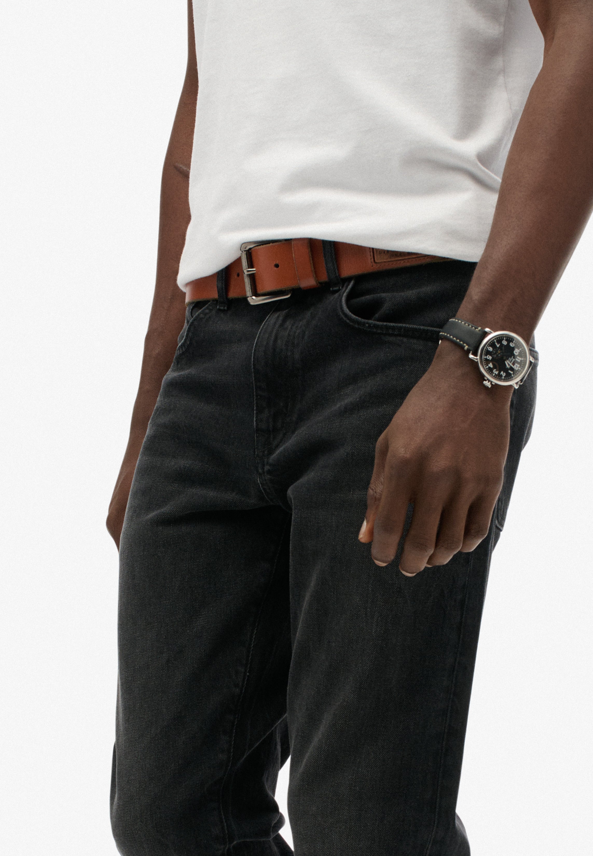 Vintage Slim Straight Jeans
