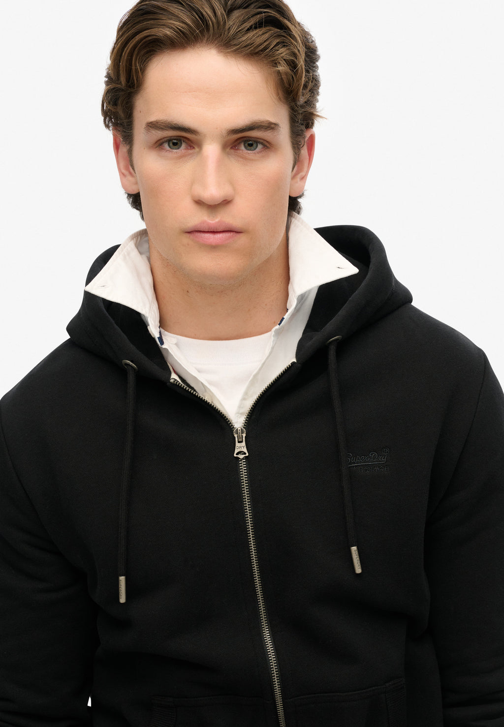 Essential Logo Zip Hoodie Hb