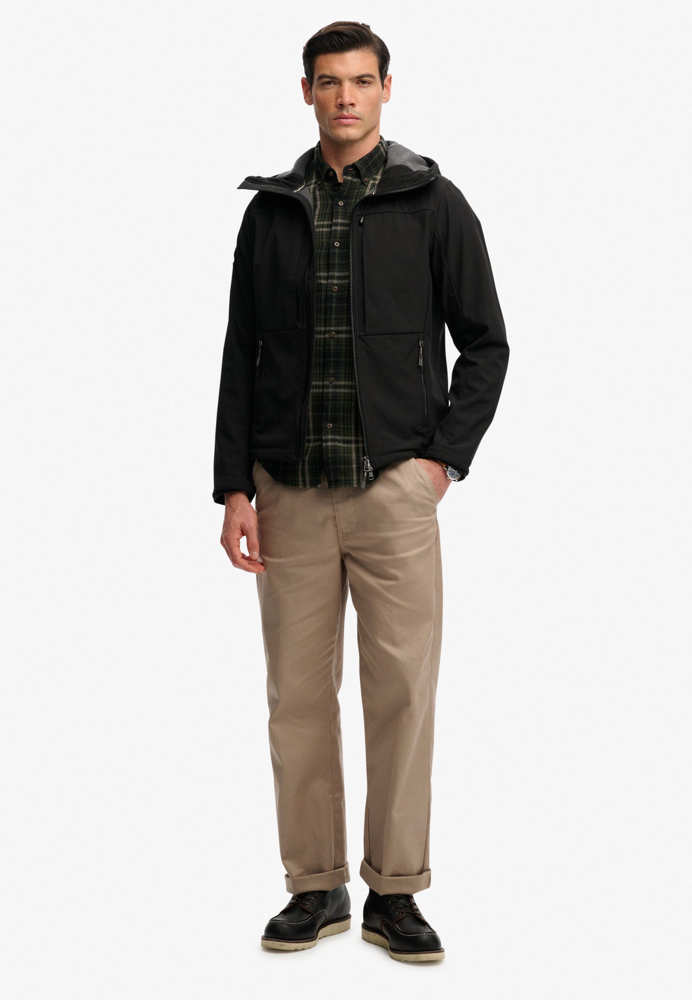 Hooded Softshell Trekker Jkt