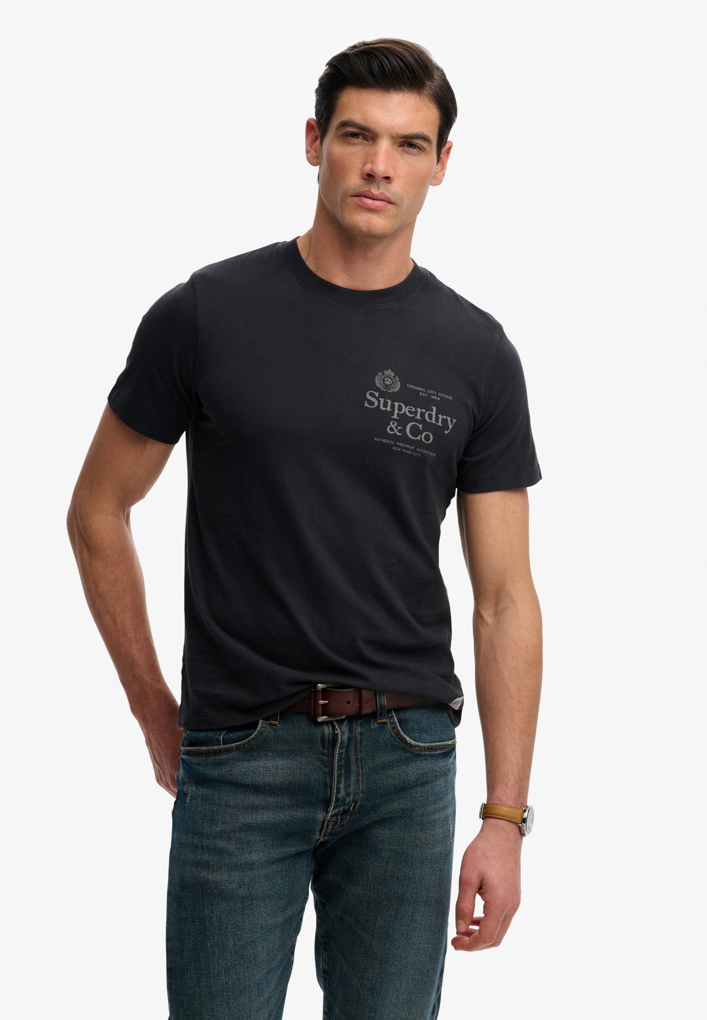 1954 Company Relaxed Tee — Pumice Stone Beige