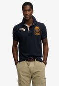 Double Emblem Jersey Ss Rugby — Eclipse Navy