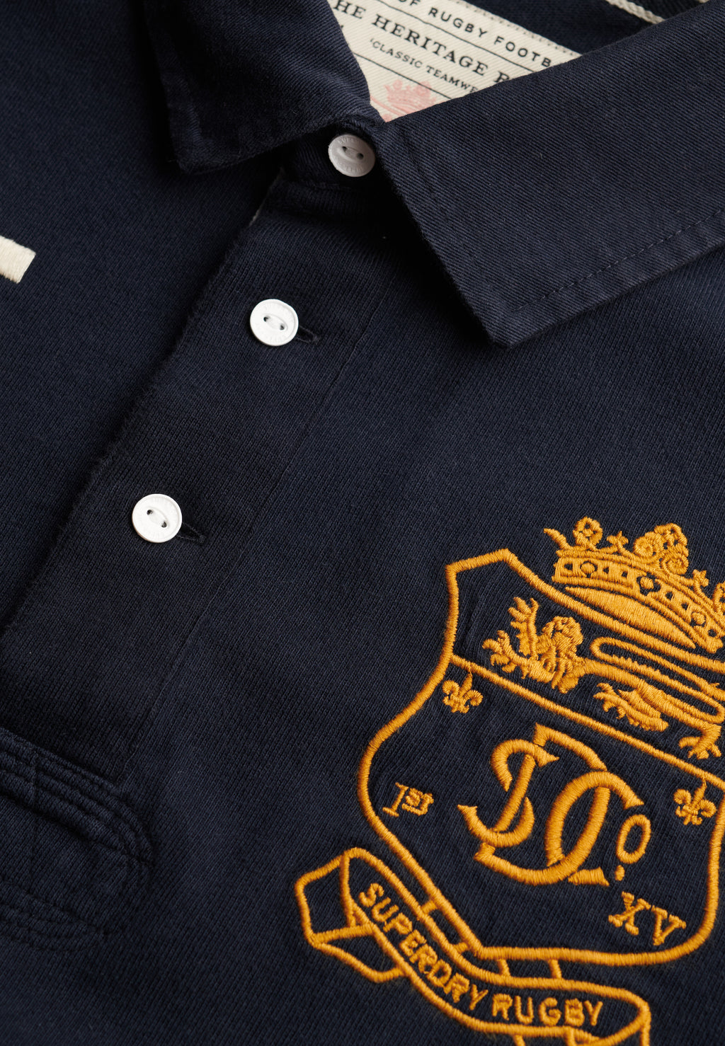 Double Emblem Jersey Ss Rugby