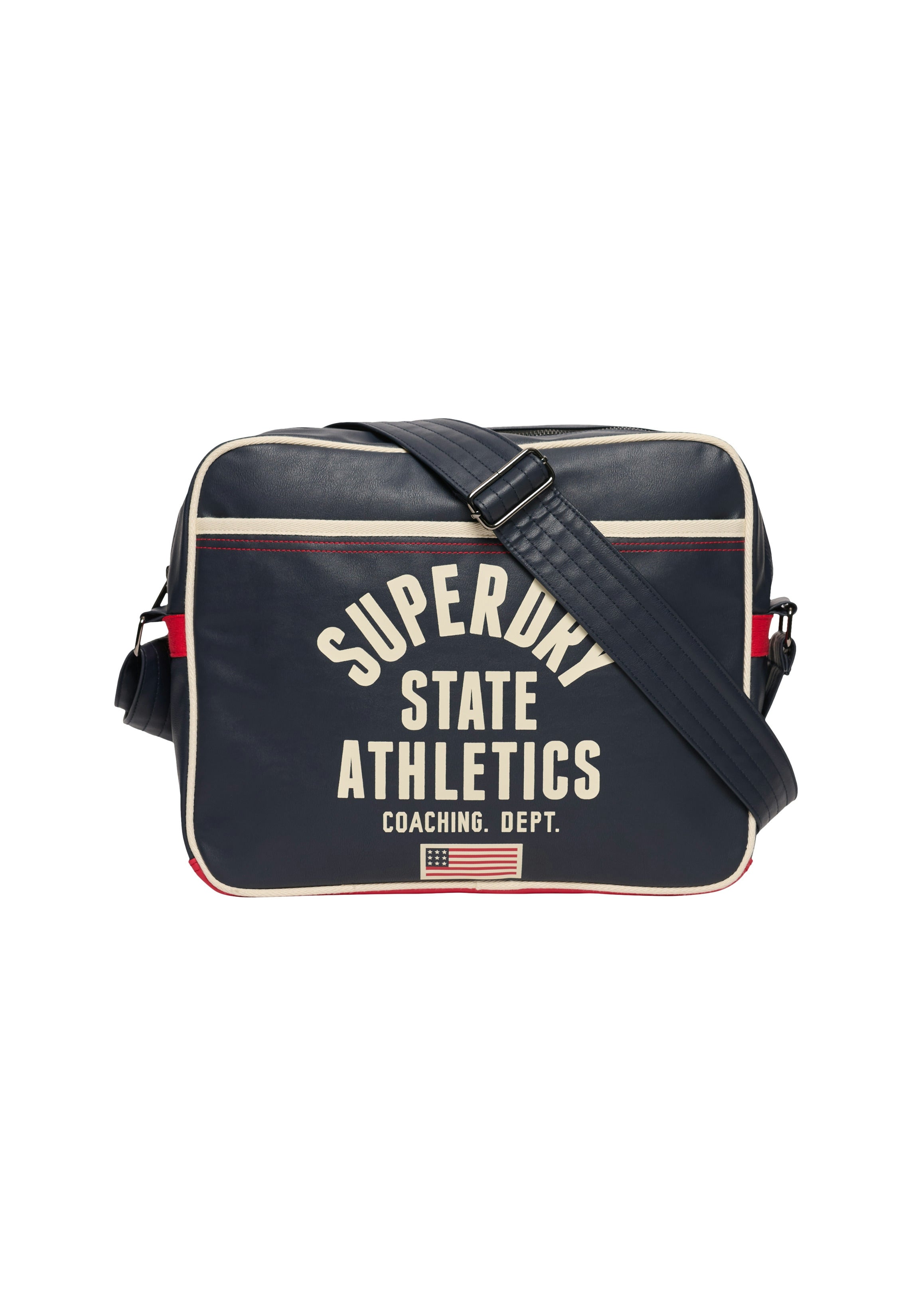 Retro Alumni Messenger Bag — Eclipse Navy