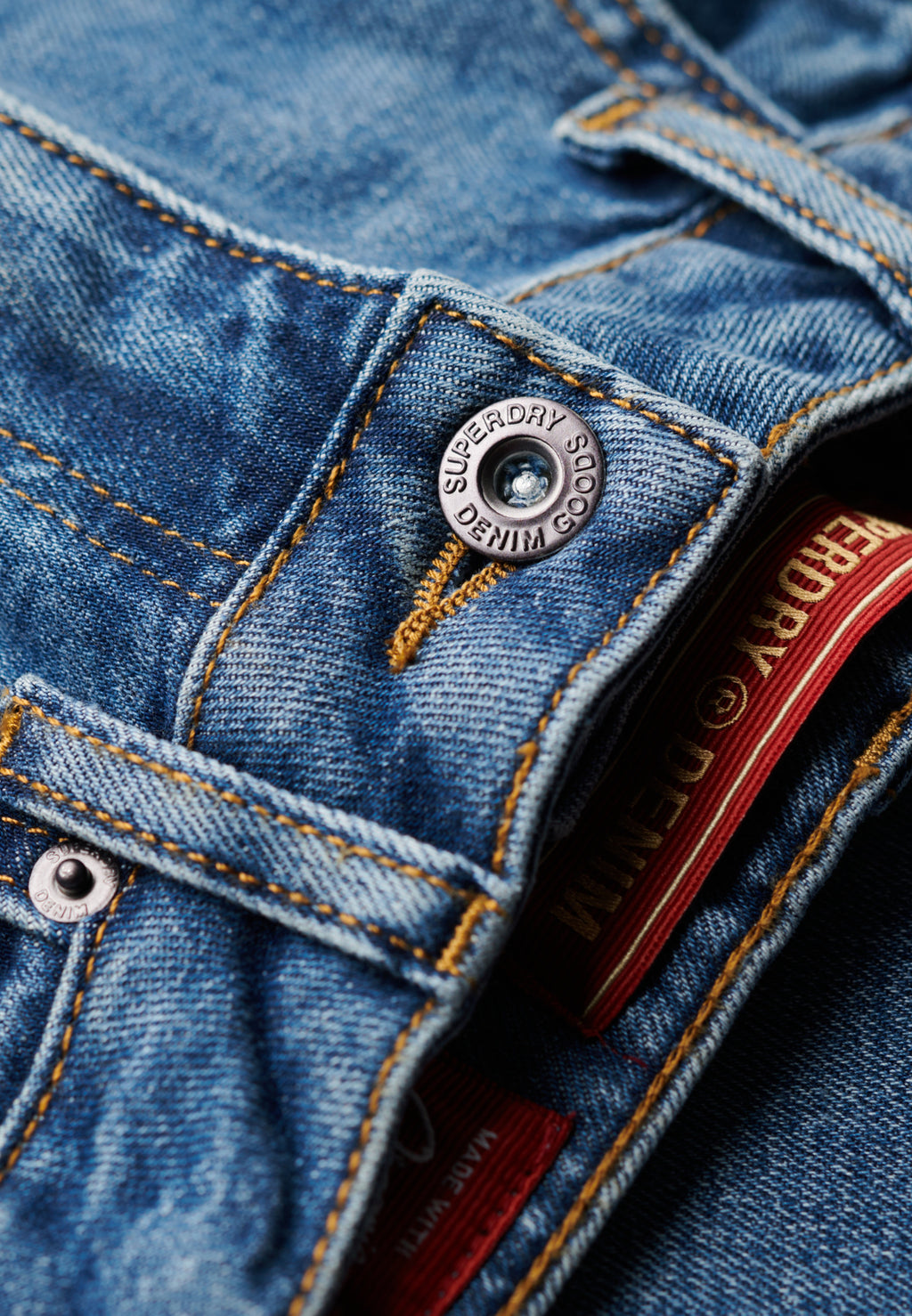 Vintage Slim Straight Jeans