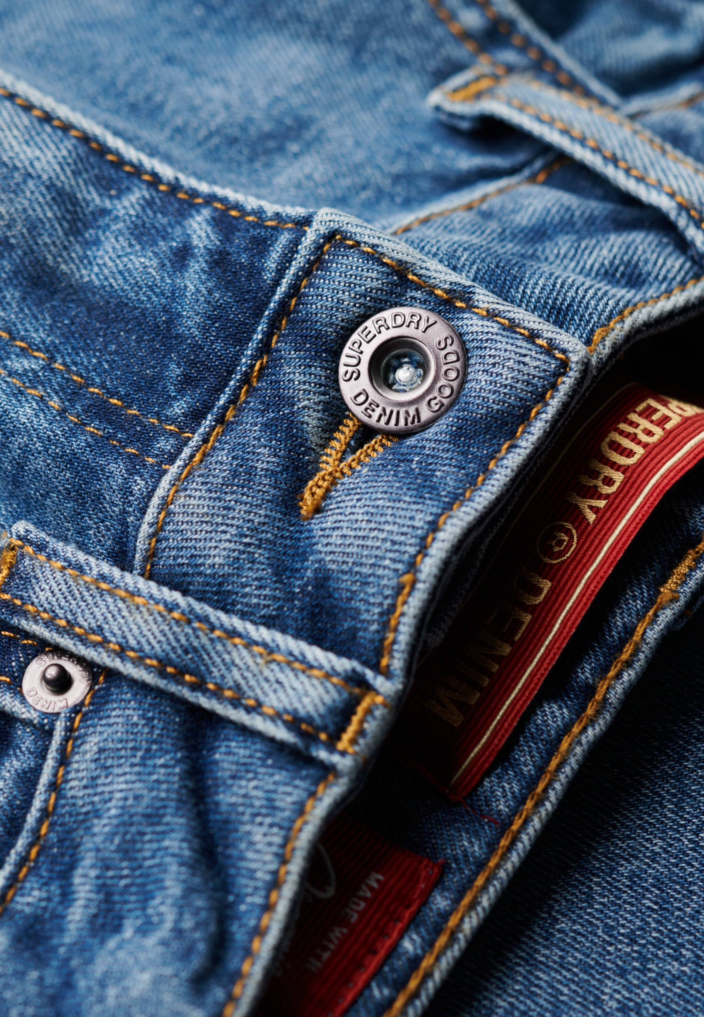 Vintage Slim Straight Jeans