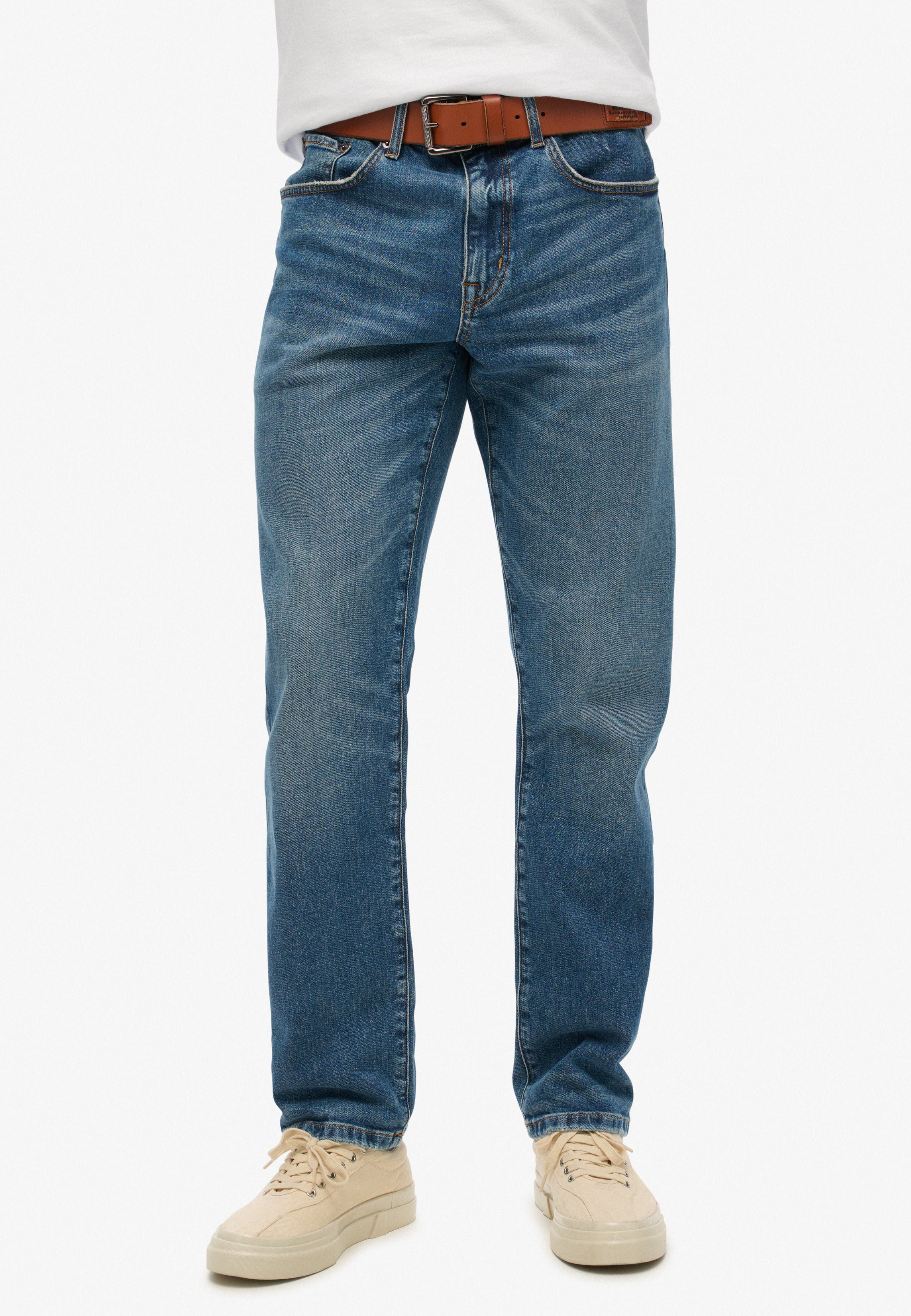 Vintage Slim Straight Jeans