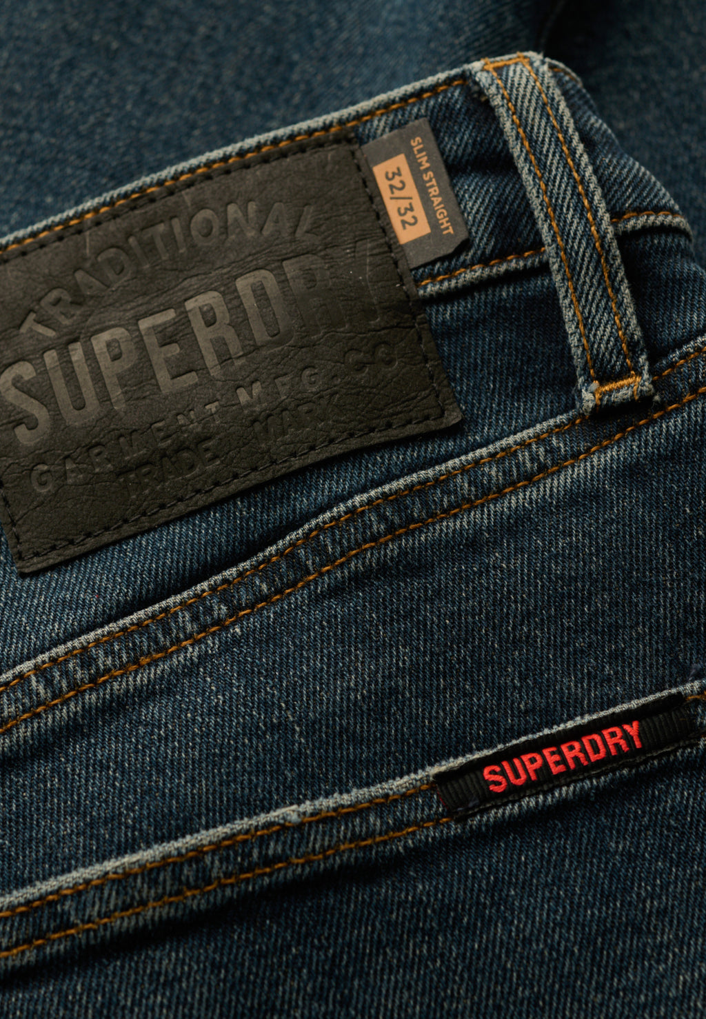 Vintage Slim Straight Jeans