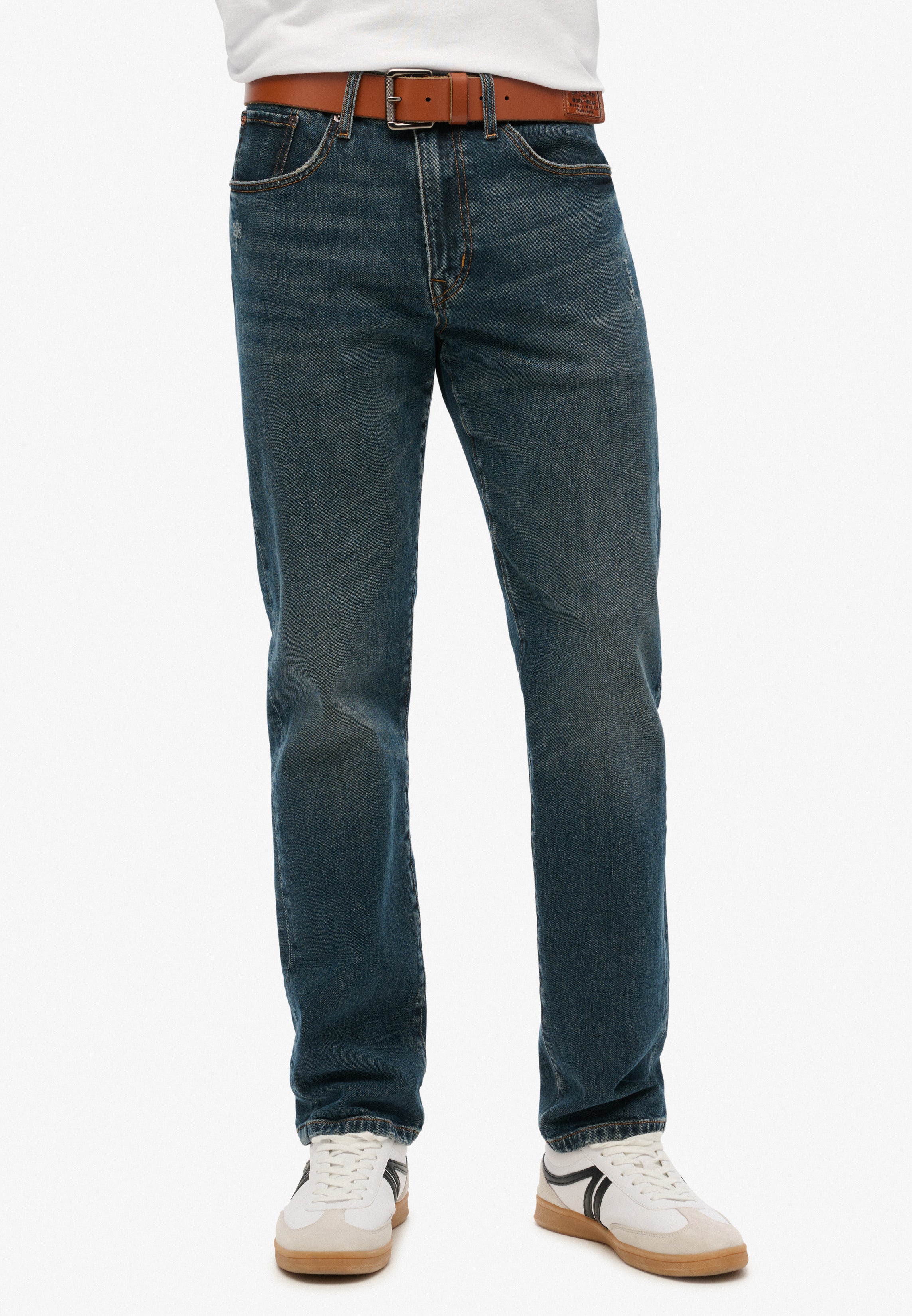 Vintage Slim Straight Jeans