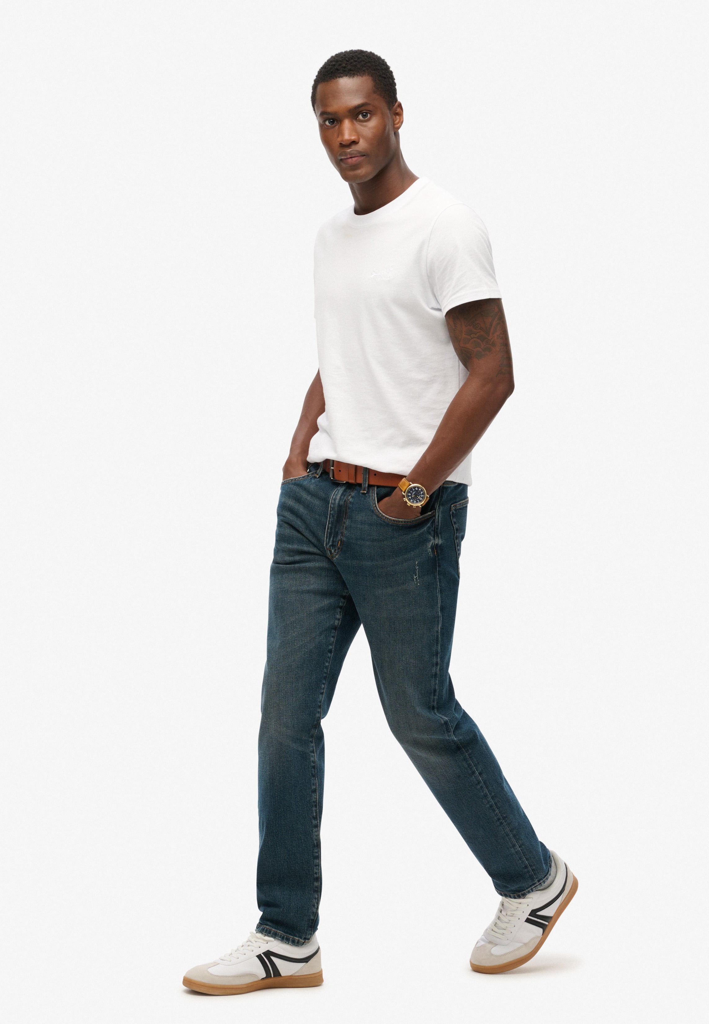Vintage Slim Straight Jeans