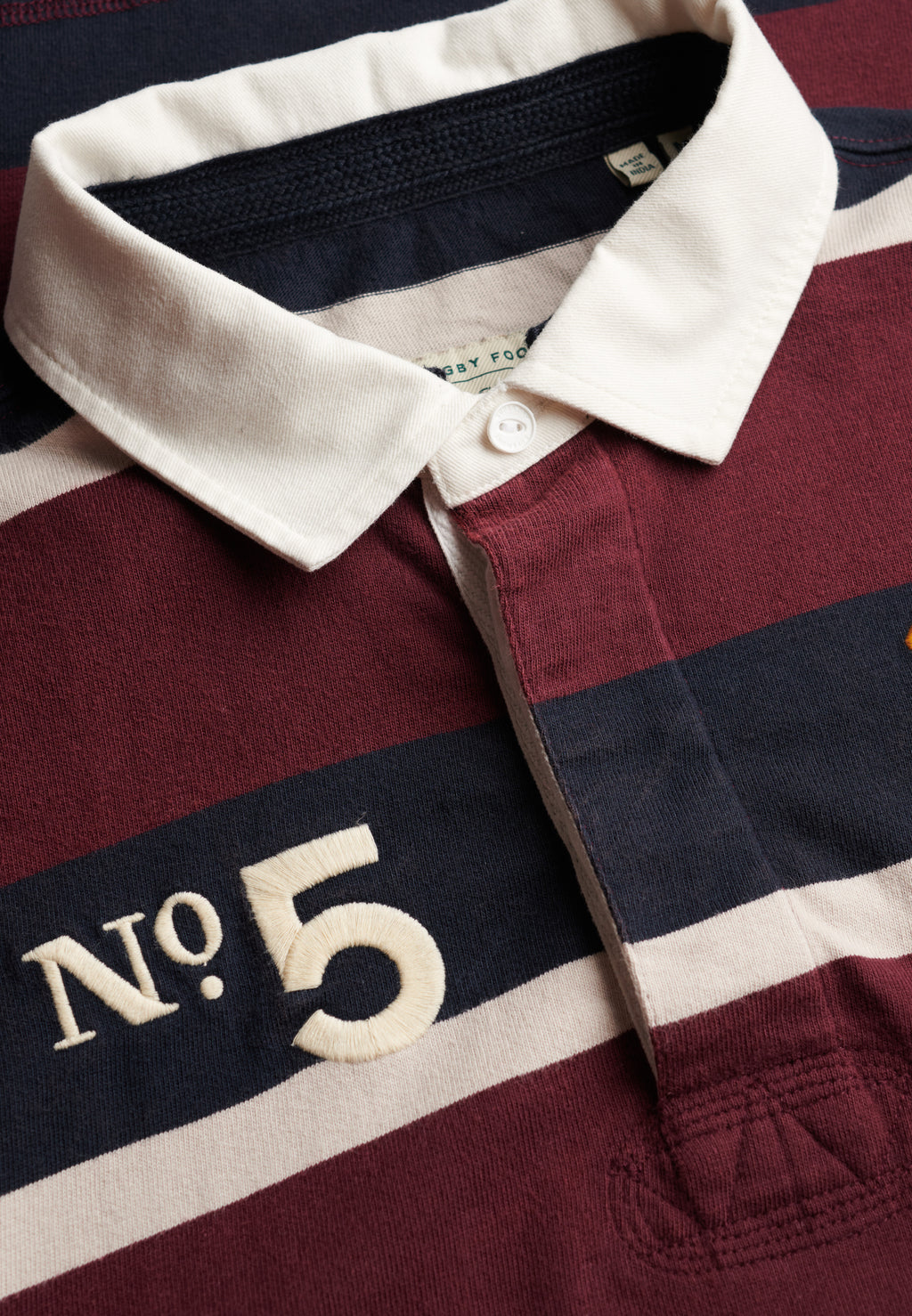 Double Emblem Stripe Rugby