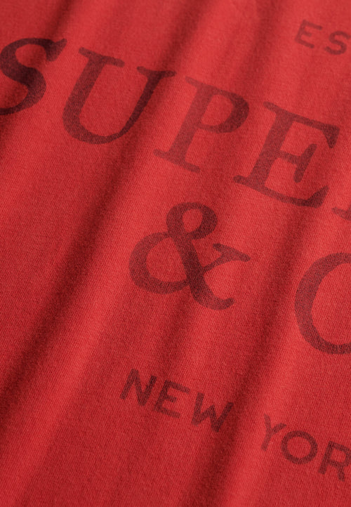 1954 Company Relaxed Tee — Base Red